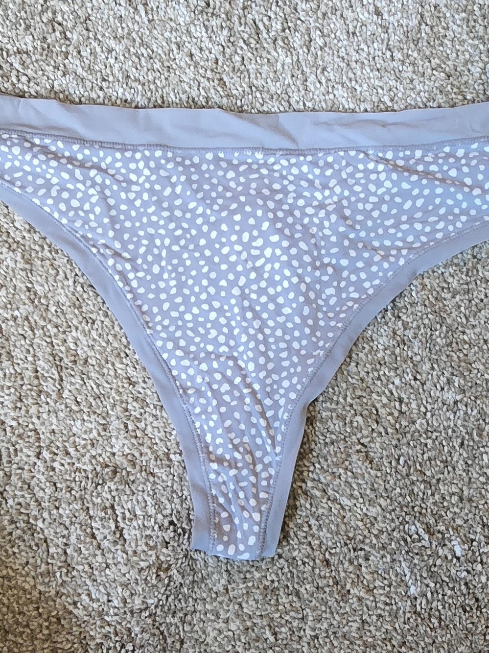 Jessica Simpson Assorted Thong Bottoms - Pink, Peach, Gray - Picture 5 of 10